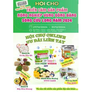 Hội Chợ - Triễn Lãm Sản Phẩm Nông Nghiệp Vùng Đồng Bằng Sông Cửu Long Năm 2024